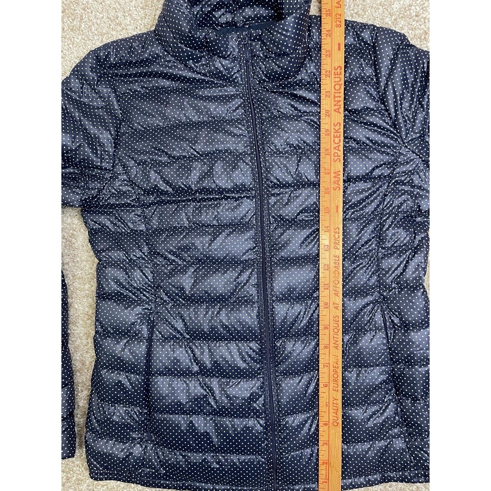 Uniqlo Jacket Women Size M Blue Puffer Lightweight - Picture 4 of 7